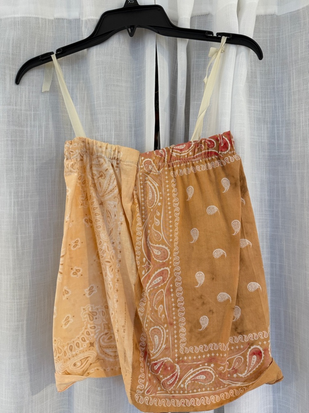 Boho Paisley Bandana-Print Women's tank top